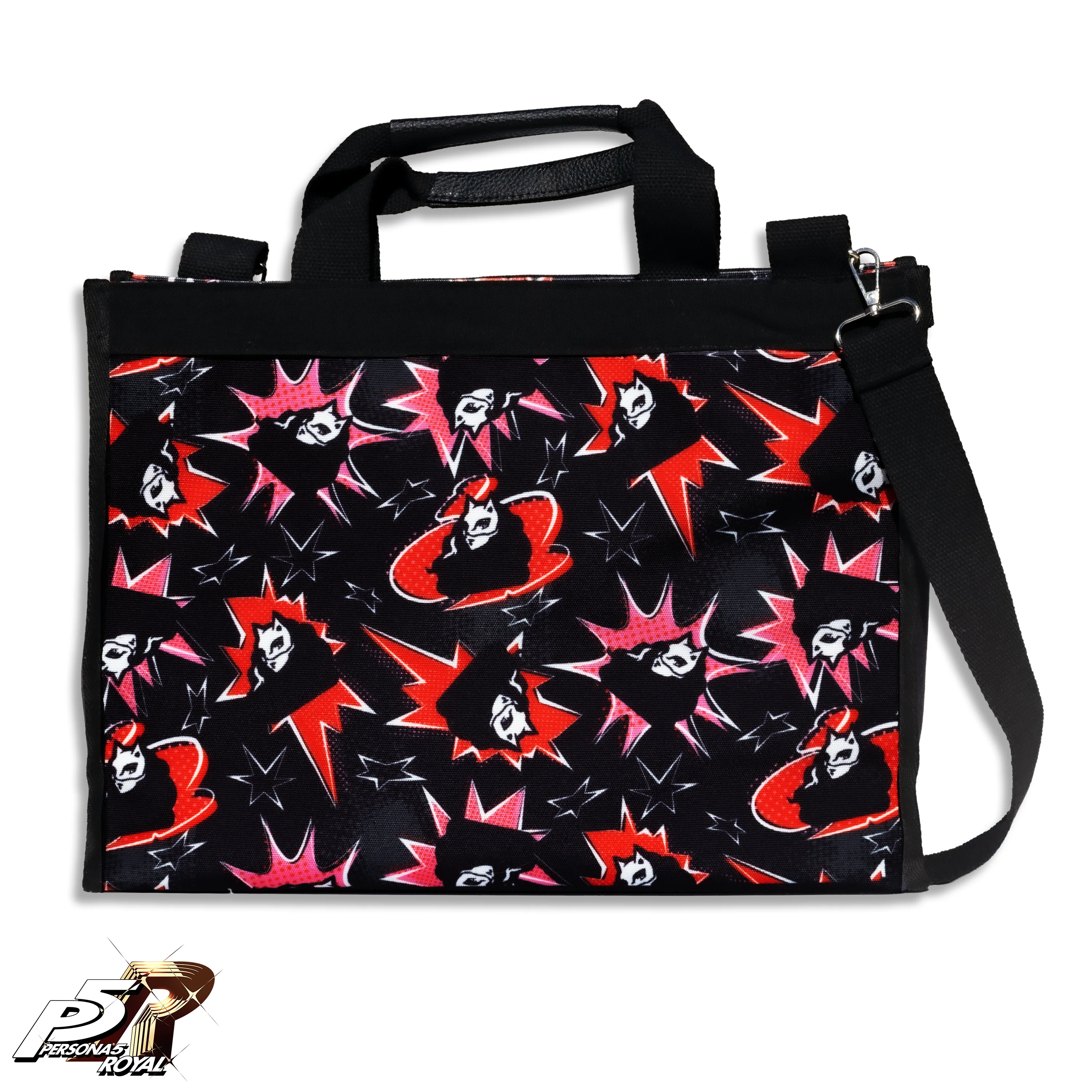 Persona 5 Royal: Multipurpose Structured Canvas Tote Bag - Ann Takamaki (Panther) - Image 4