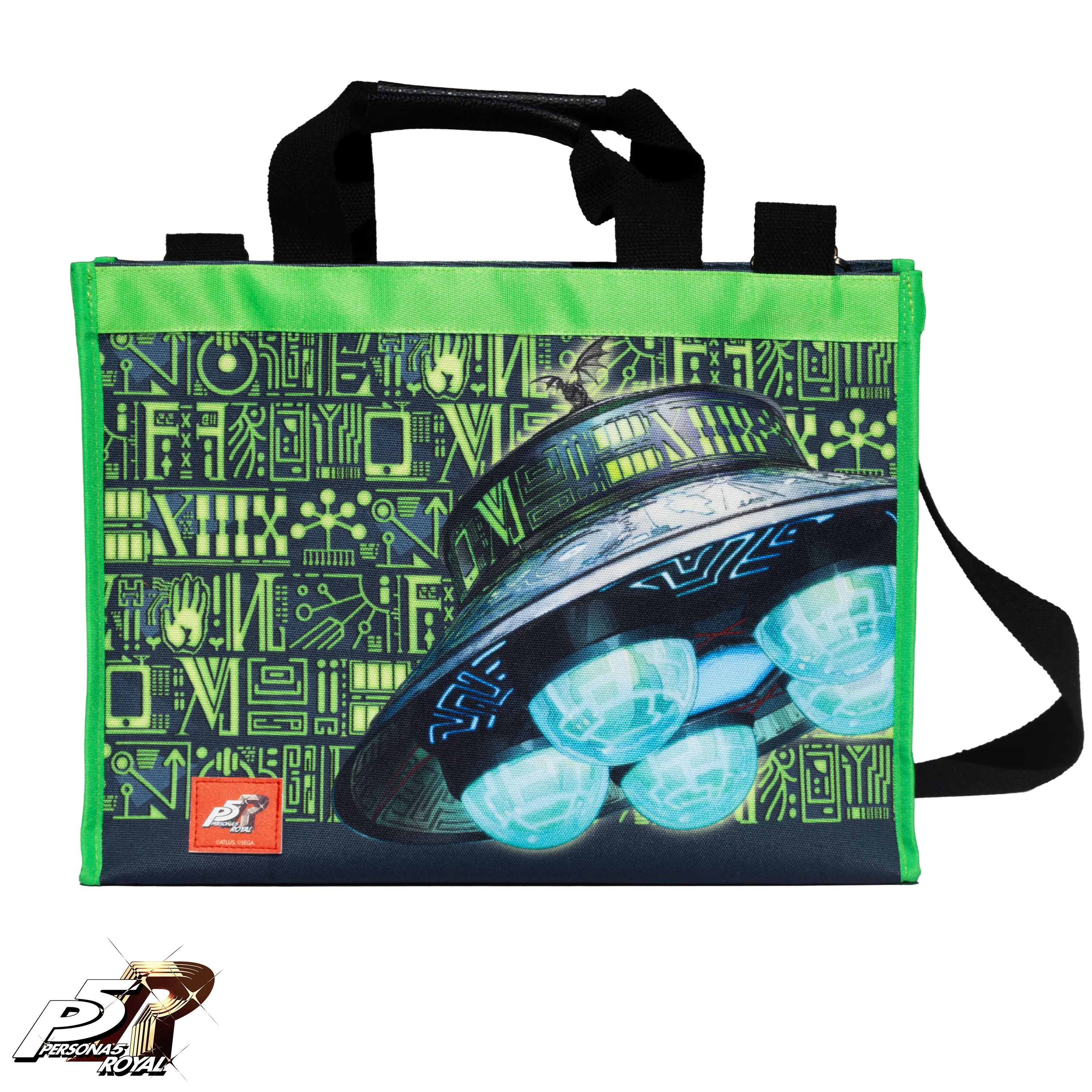 Persona 5 Royal: Multipurpose Structured Canvas Tote Bag - Necronomicon
