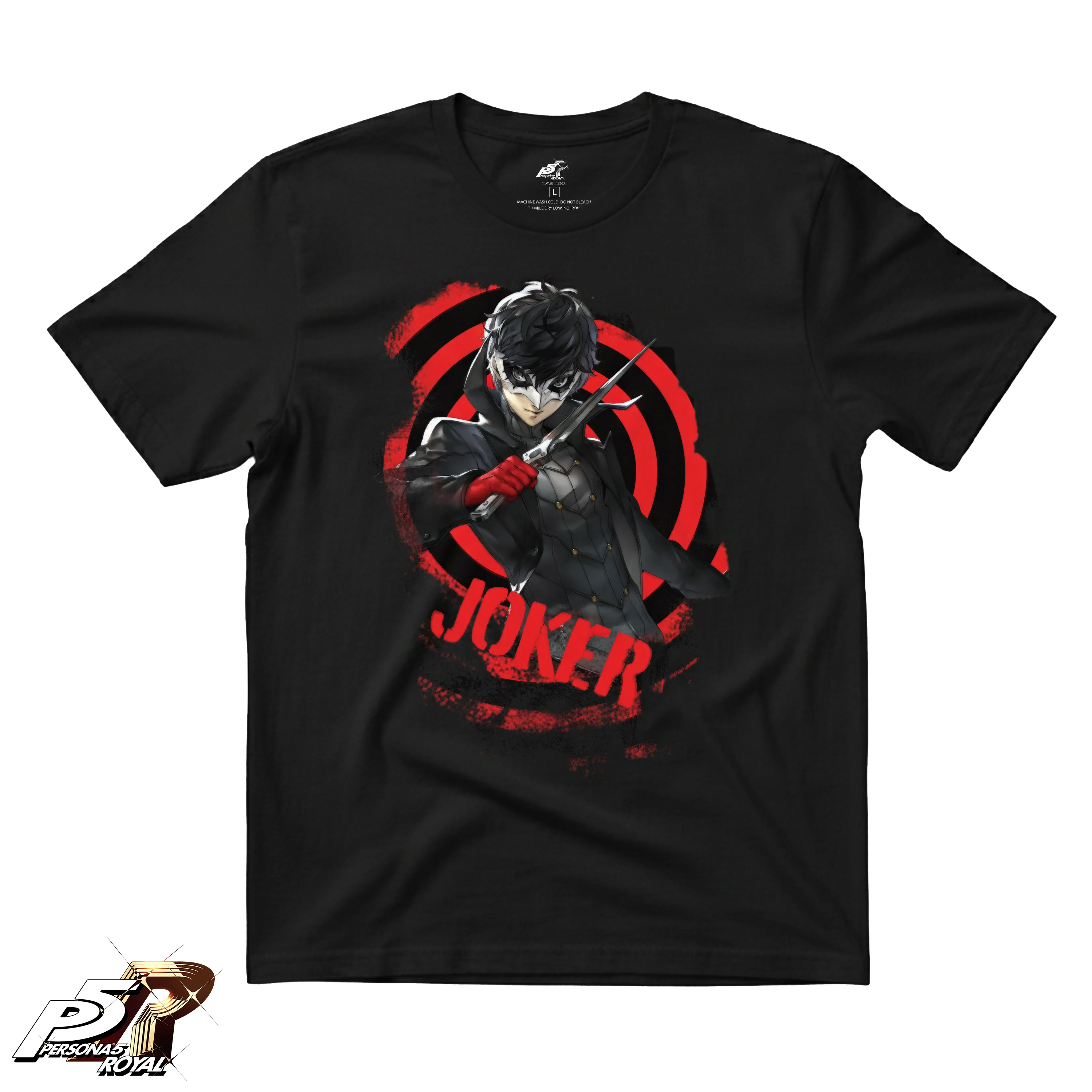 Persona 5 Royal: Joker Phantom Thief Black Graphic Tee