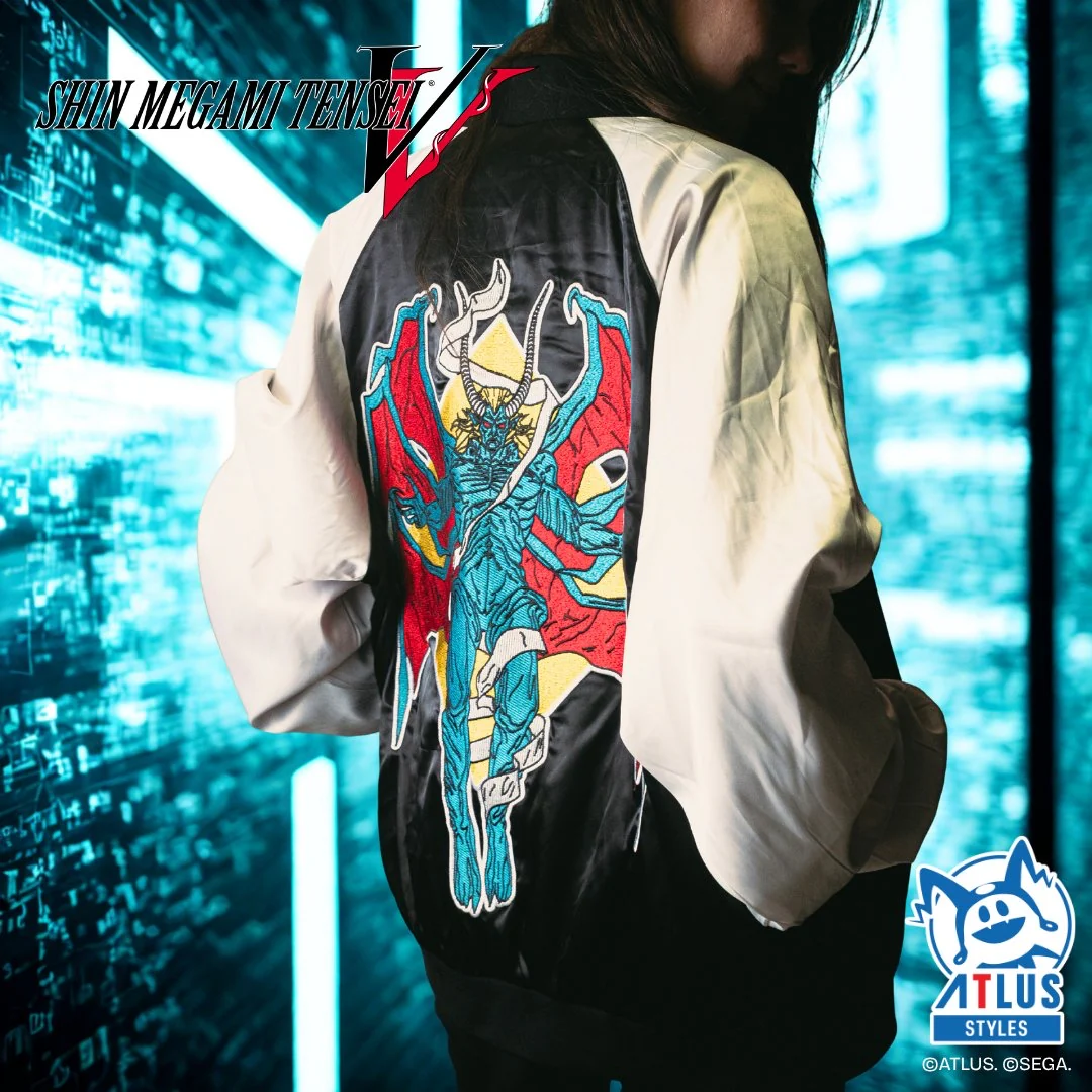Shin Megami Tensei V Vengeance: Chaos vs Law Reversible Bomber Jacket - Image 2